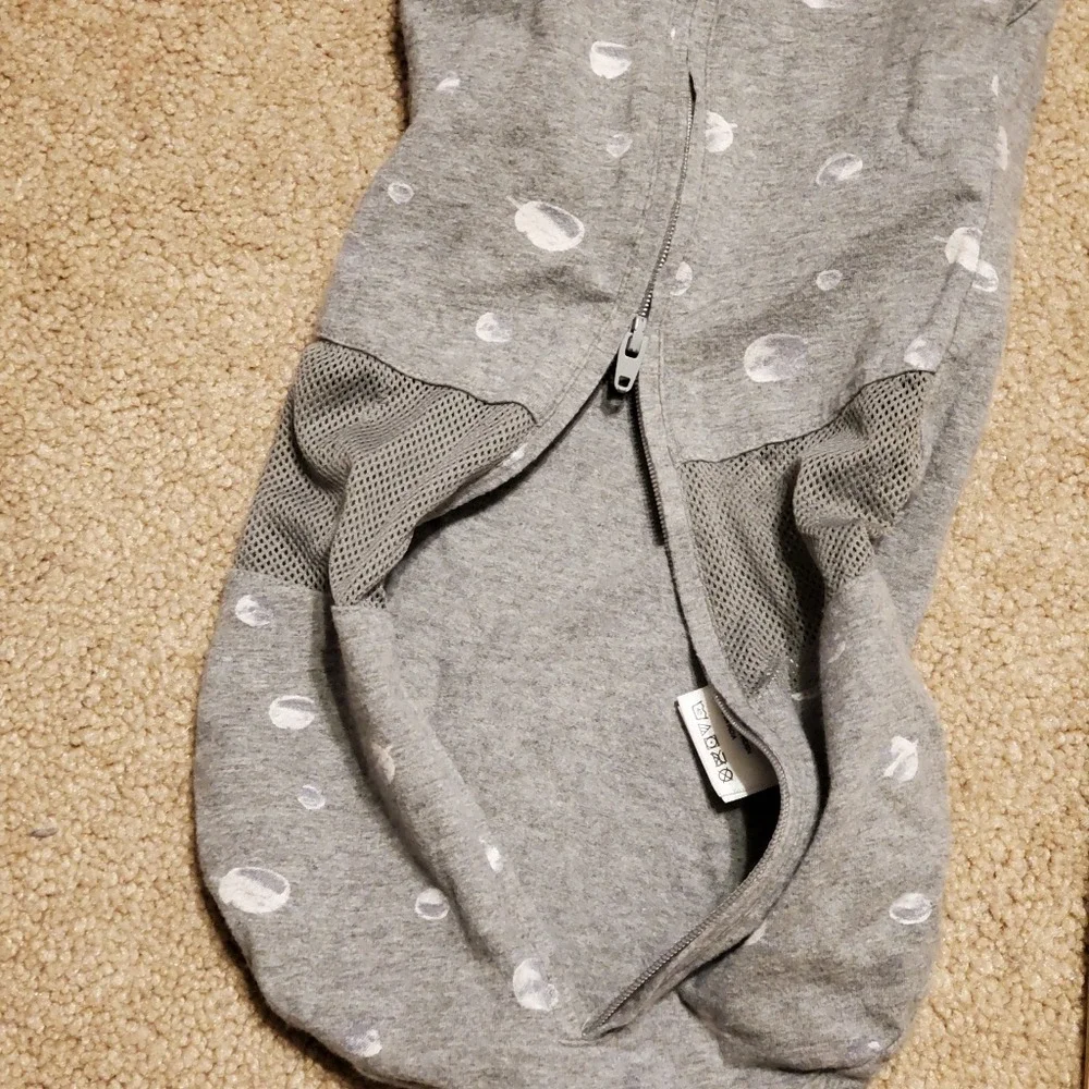 Happiest Baby‎ Gray Gender Neutral Sleep Sack SZ:S